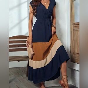 Color Block Summer Dress